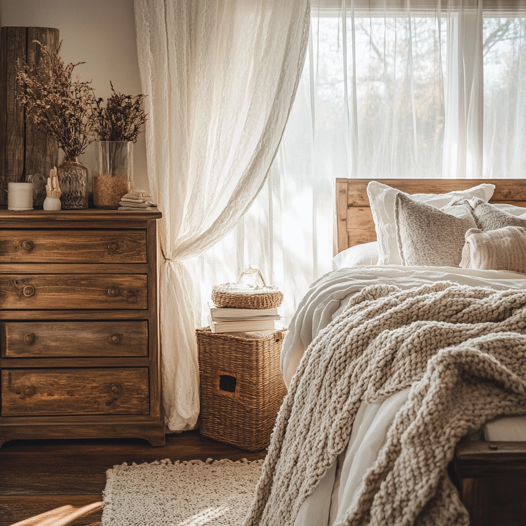 rustic farmhouse bedroom master suite 3