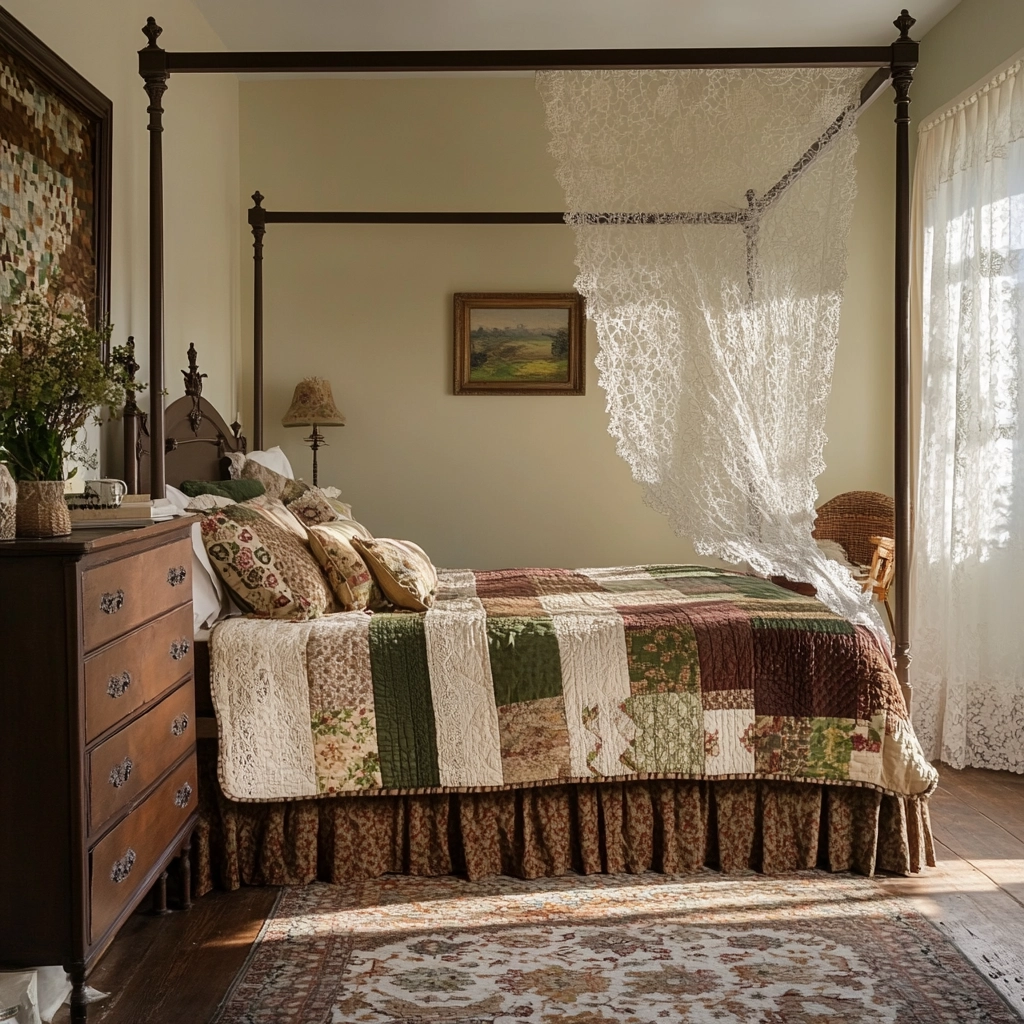 rustic farmhouse bedroom master suite 45