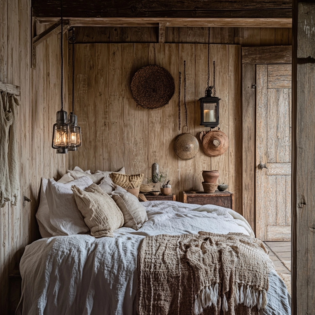 rustic farmhouse bedroom master suite 49