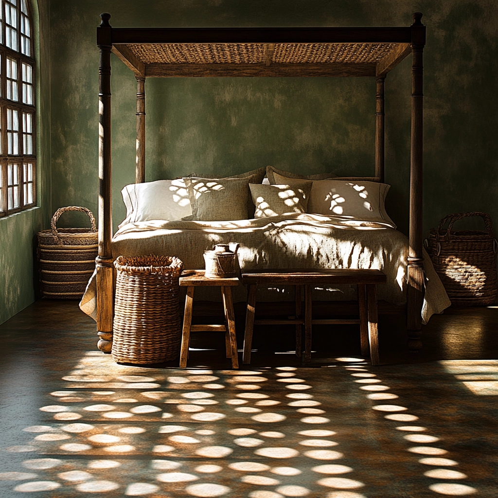 rustic farmhouse bedroom master suite 5