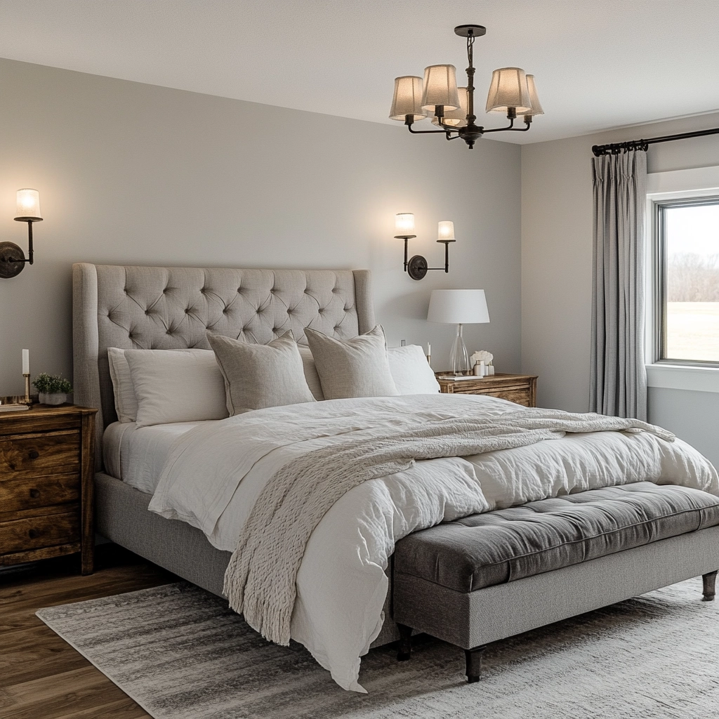 rustic farmhouse bedroom master suite 53