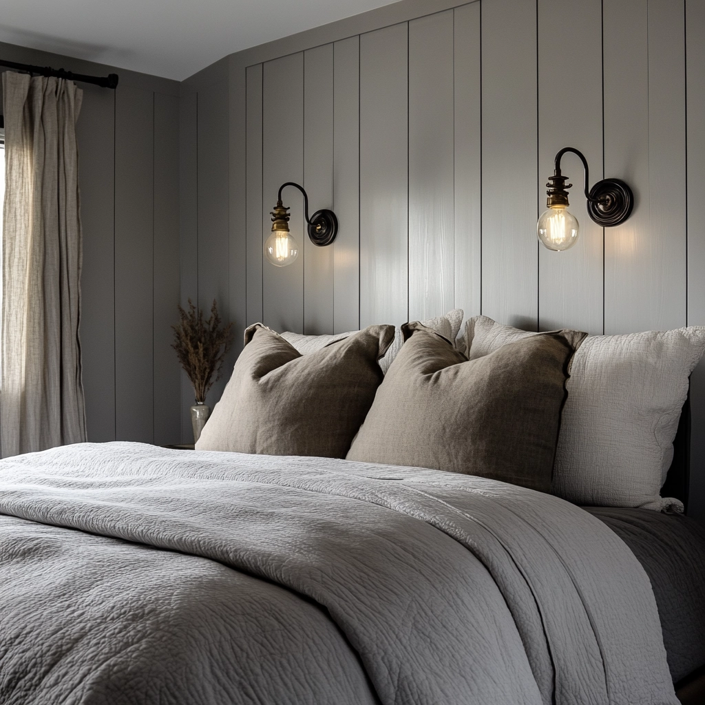 rustic farmhouse bedroom master suite 55