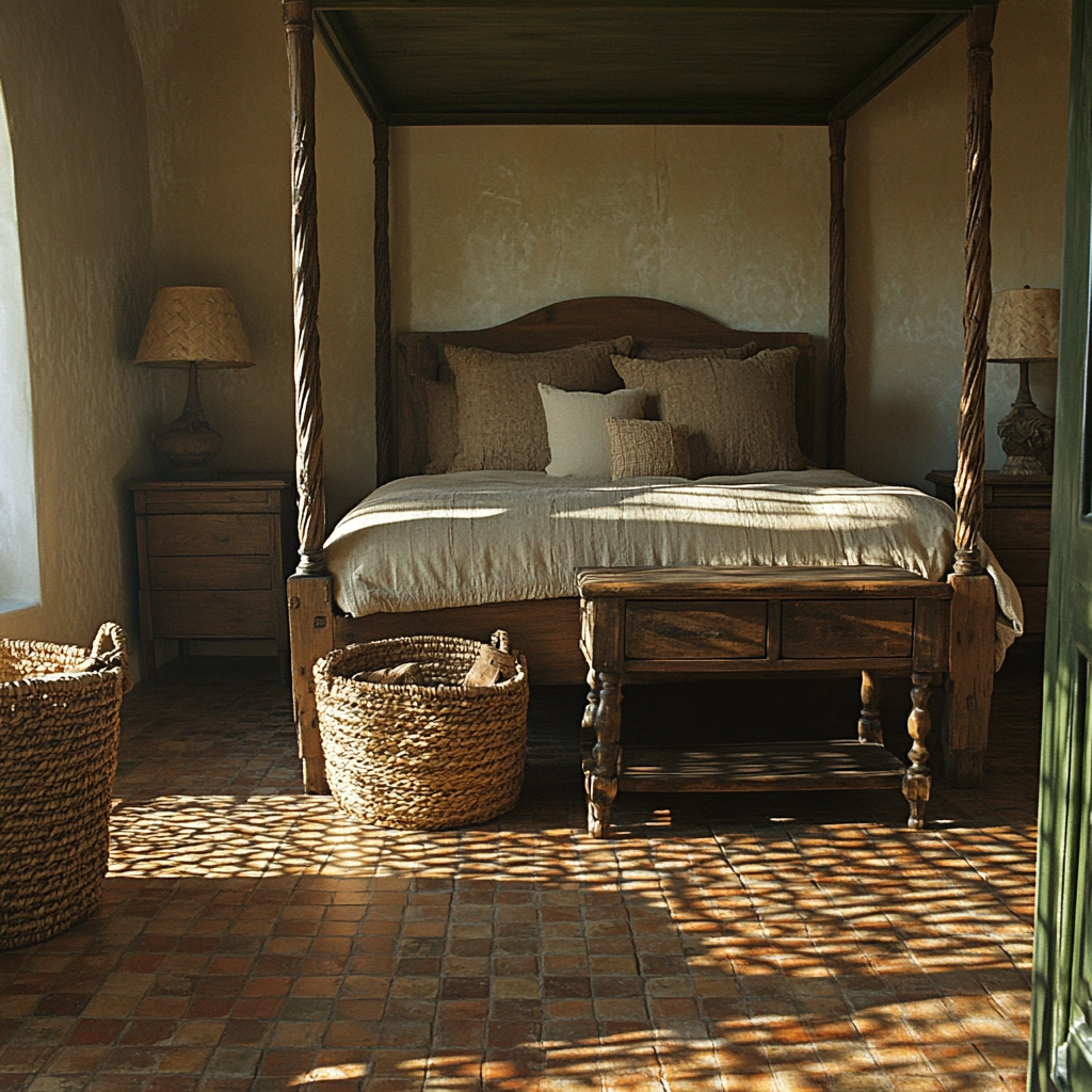 rustic farmhouse bedroom master suite 6
