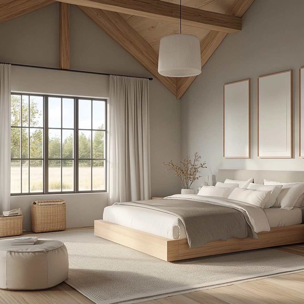 rustic farmhouse bedroom master suite 62