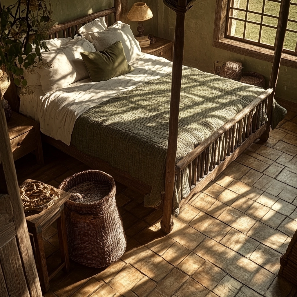 rustic farmhouse bedroom master suite 7