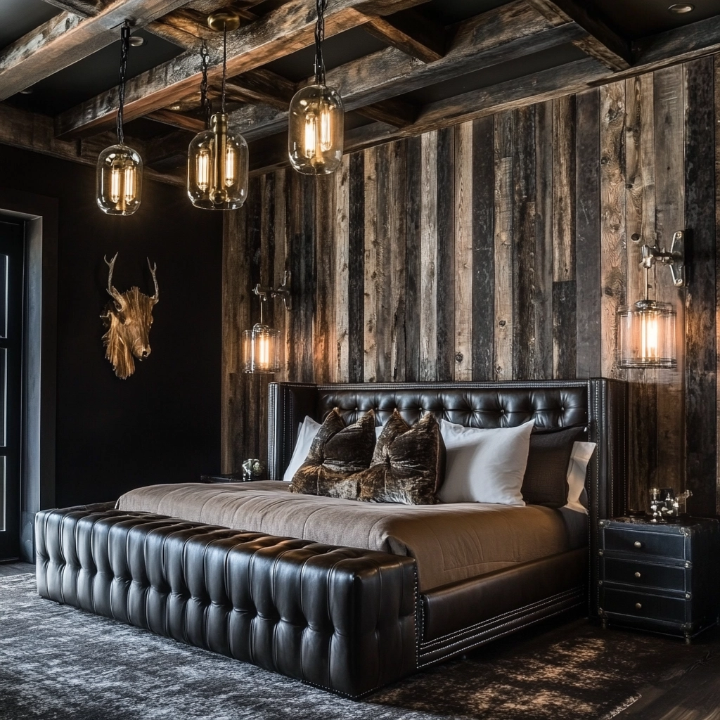 rustic farmhouse bedroom master suite 71