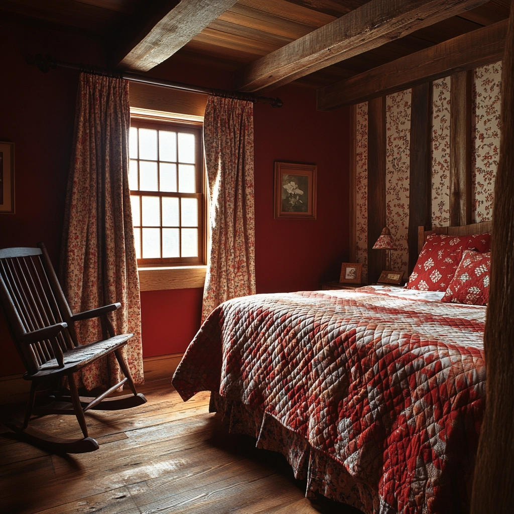 rustic farmhouse bedroom master suite 73