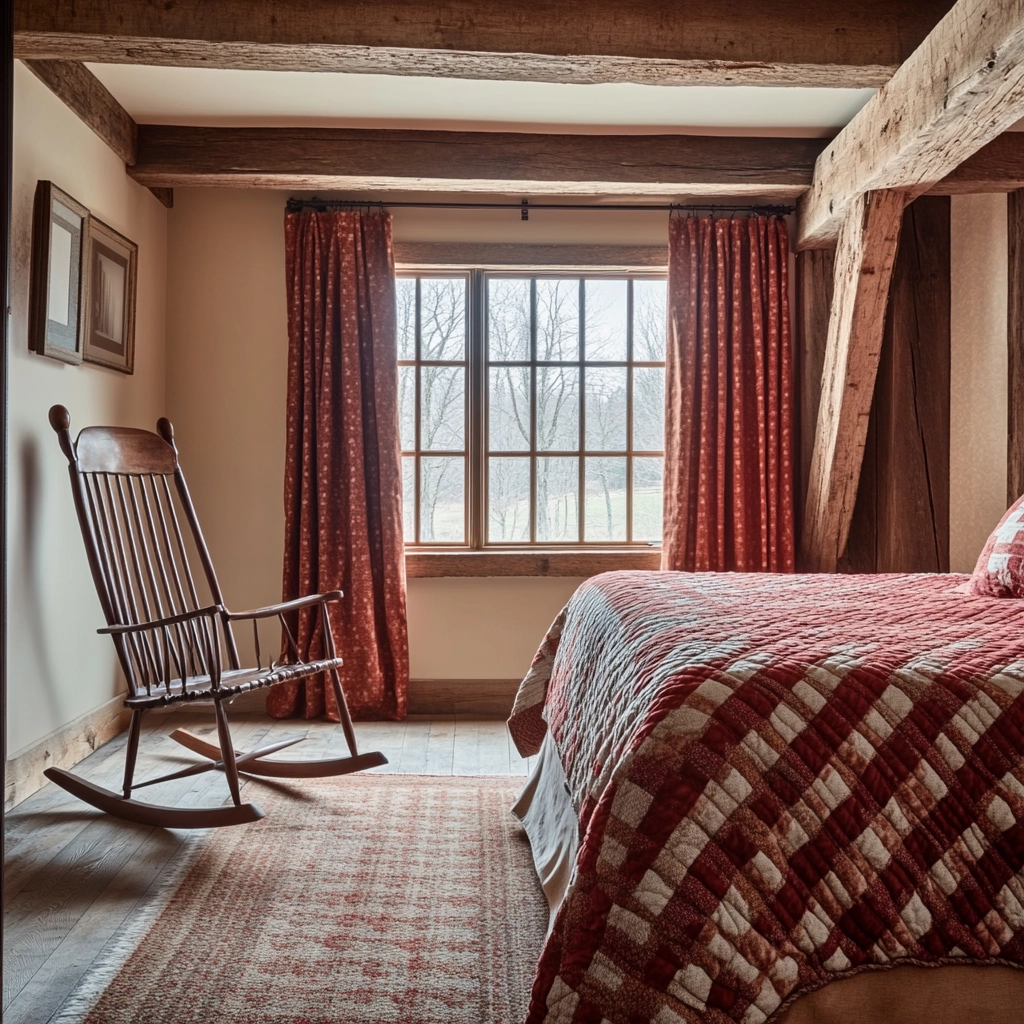 rustic farmhouse bedroom master suite 74