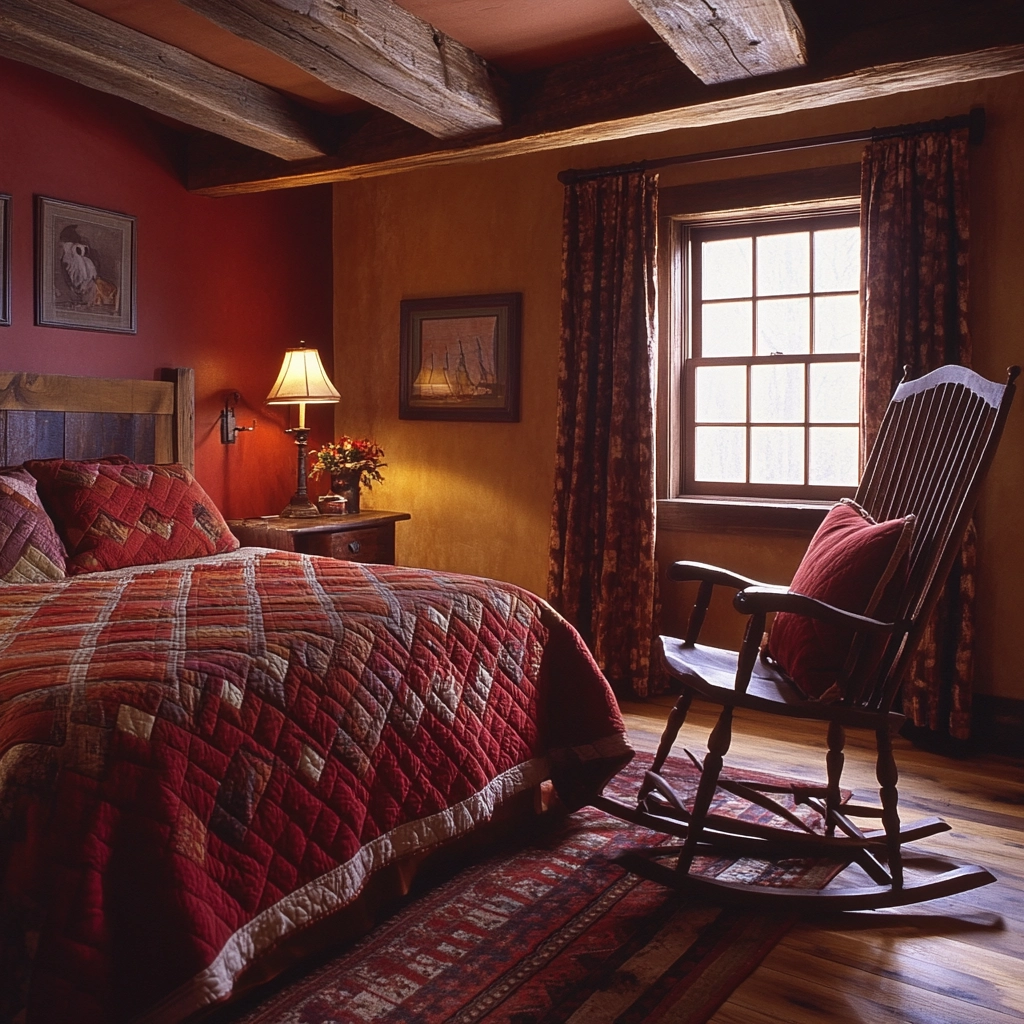 rustic farmhouse bedroom master suite 76