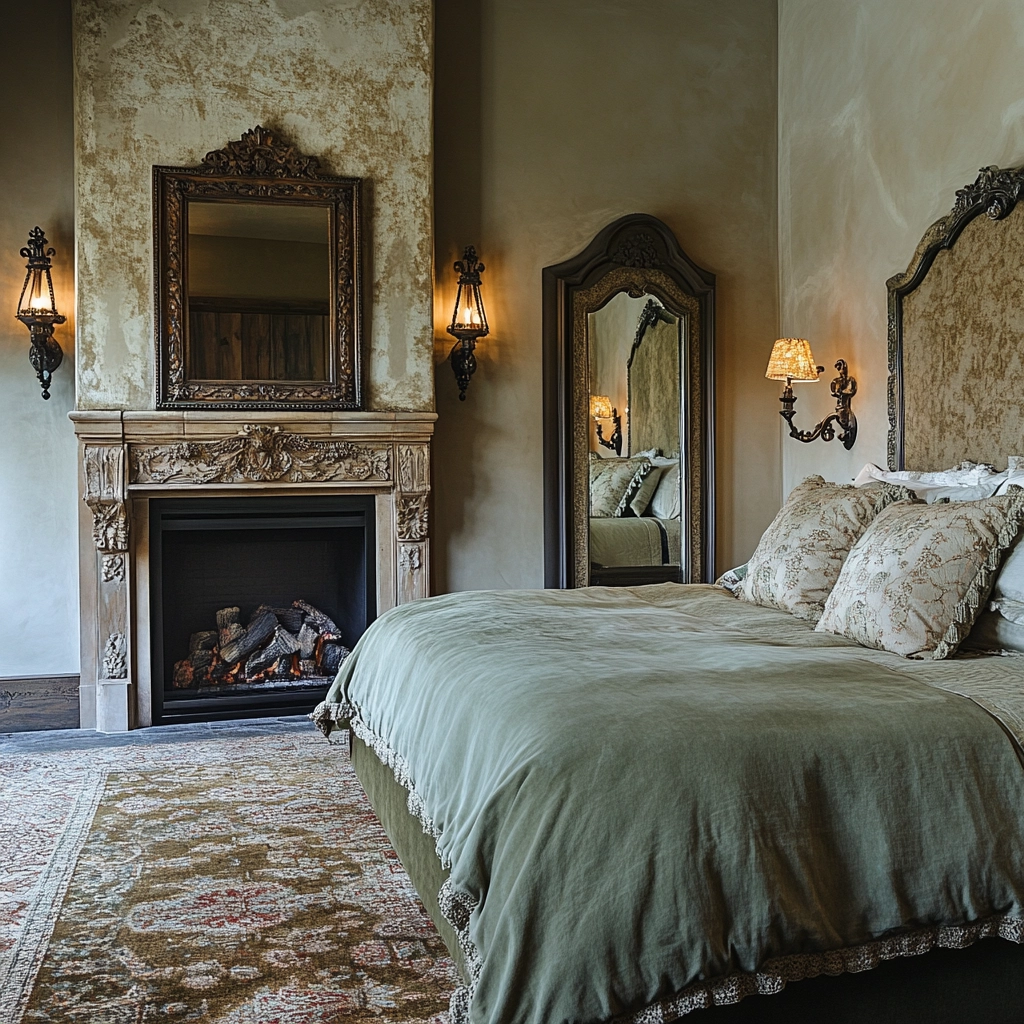 rustic farmhouse bedroom master suite 78