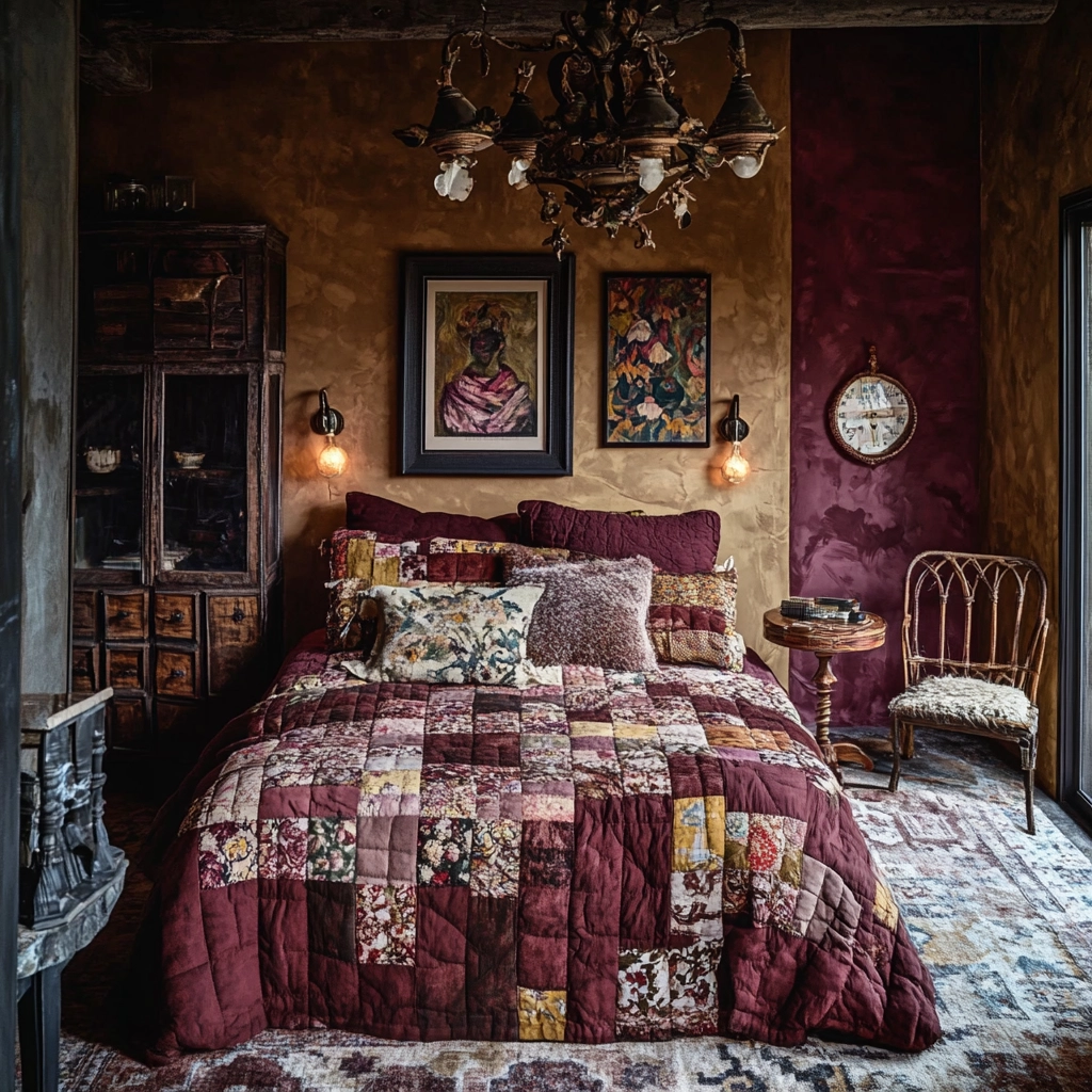 rustic farmhouse decor bedroom 22