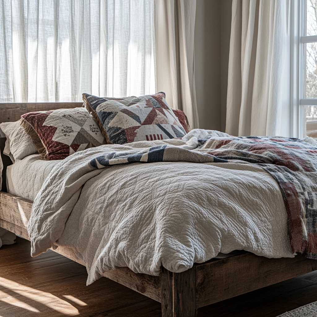 rustic farmhouse decor bedroom 4