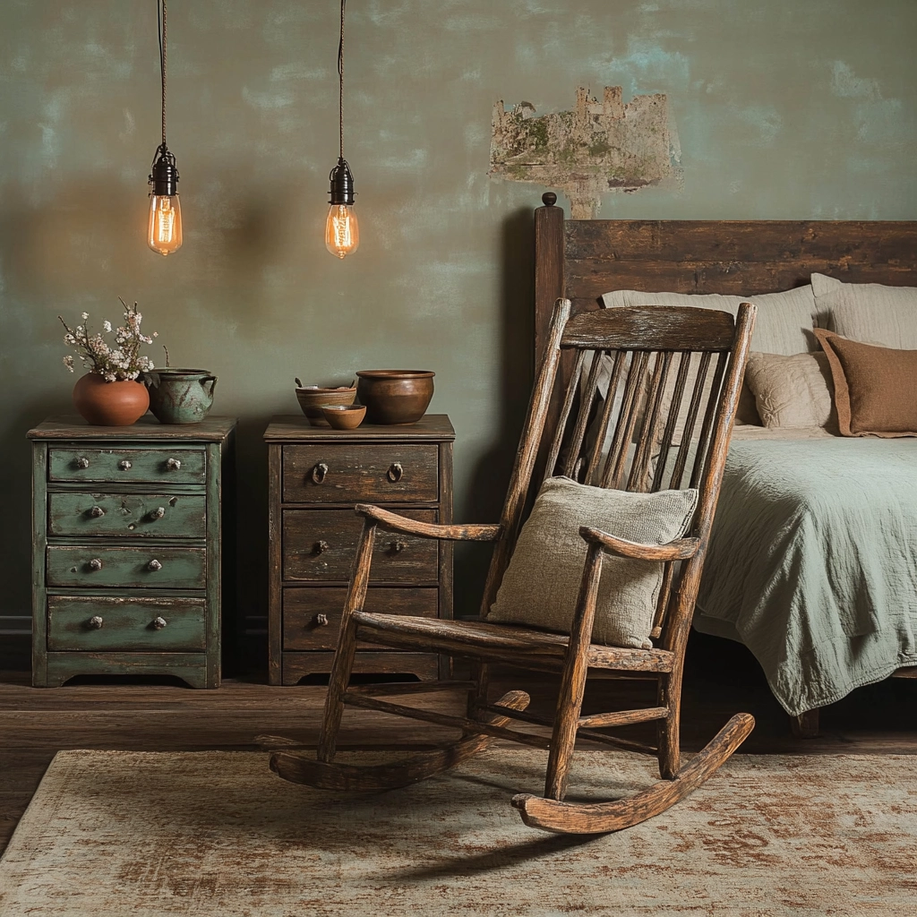 rustic farmhouse decor bedroom 7