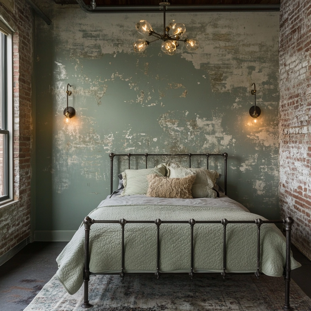 sage farmhouse bedroom 27