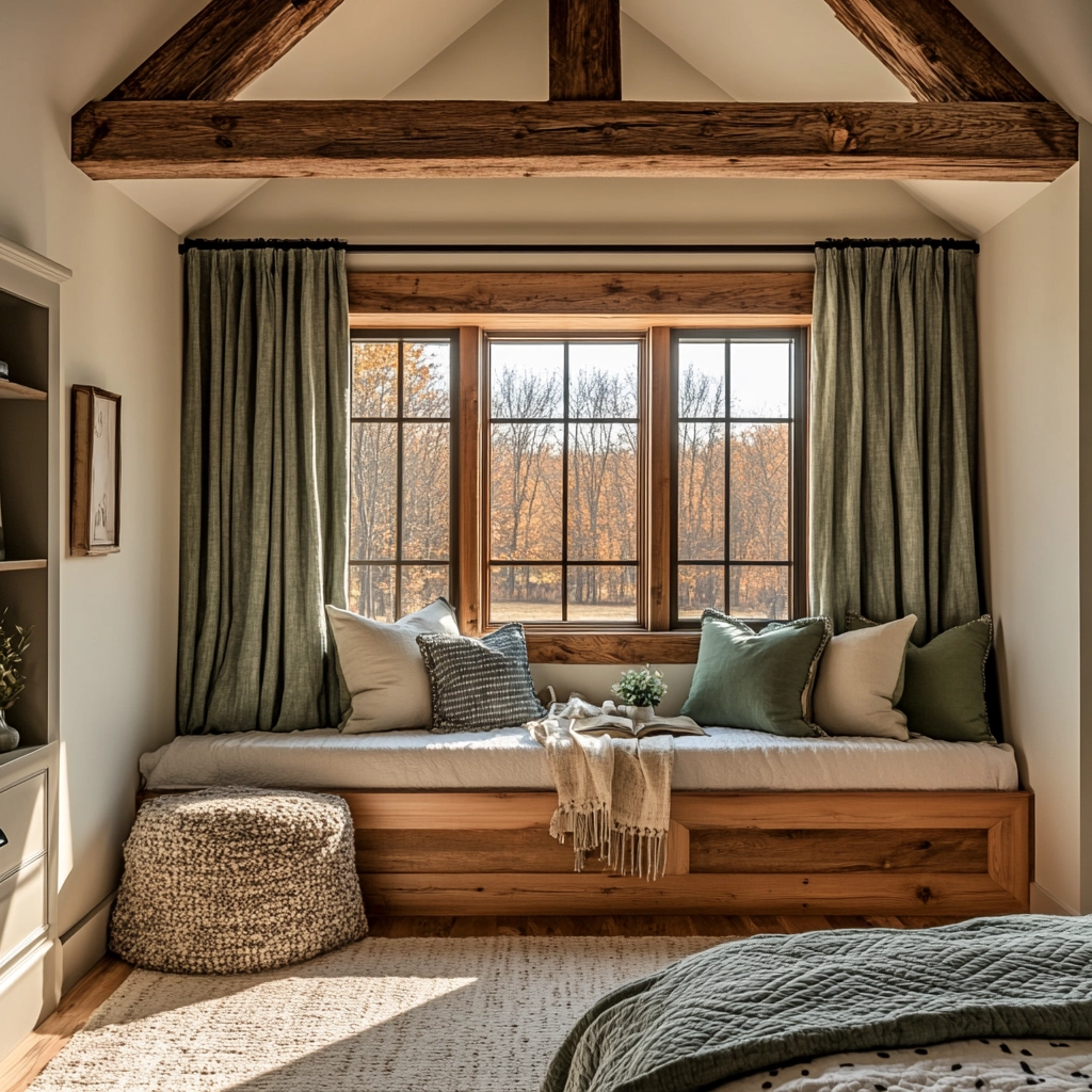 sage farmhouse bedroom 29