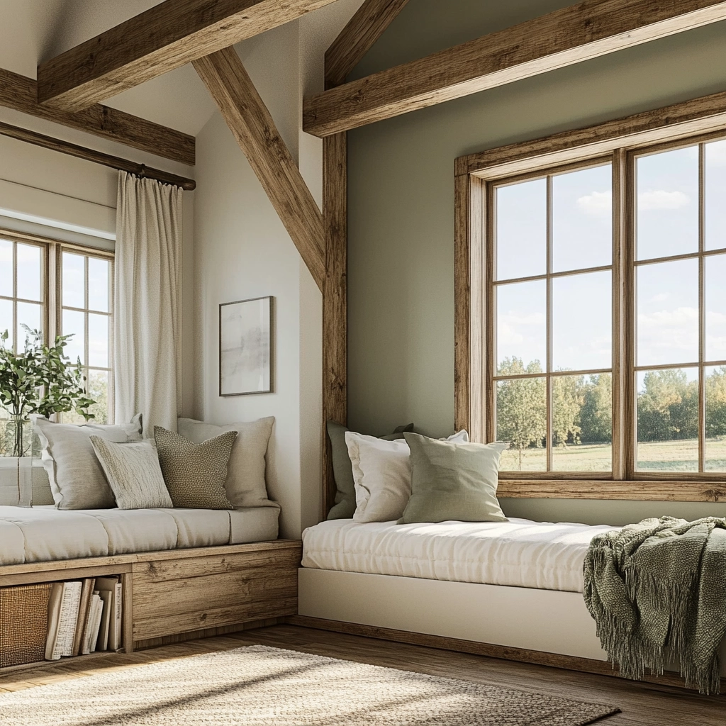 sage farmhouse bedroom 32