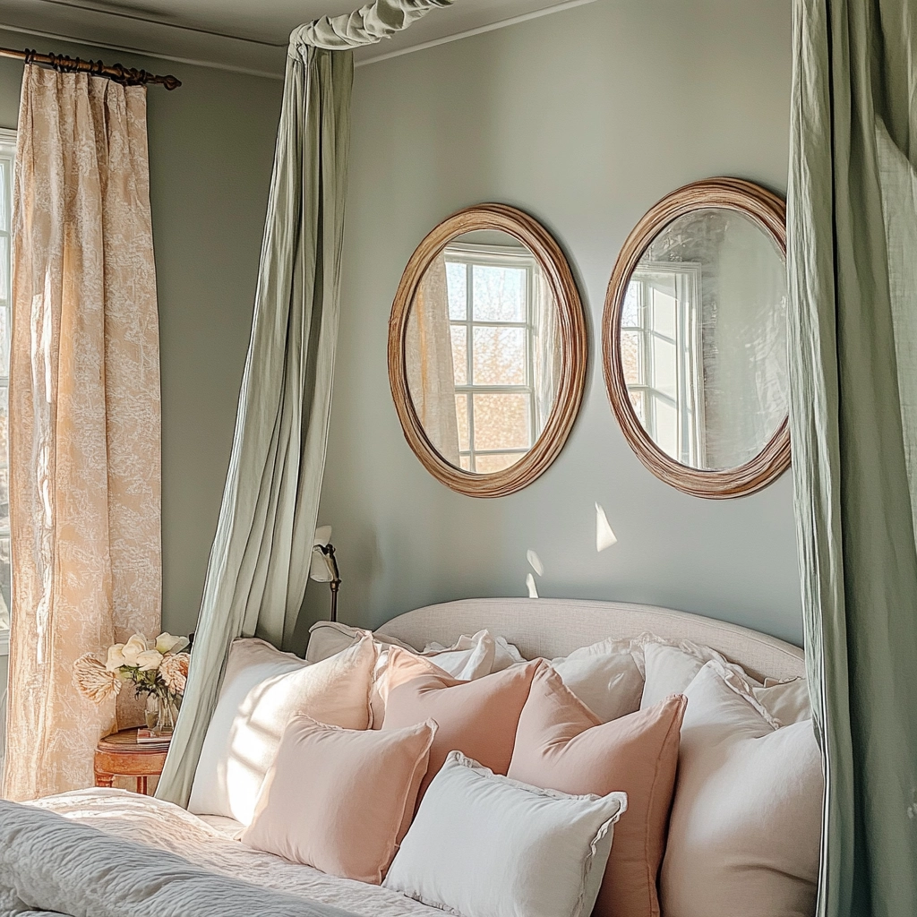 sage farmhouse bedroom 33
