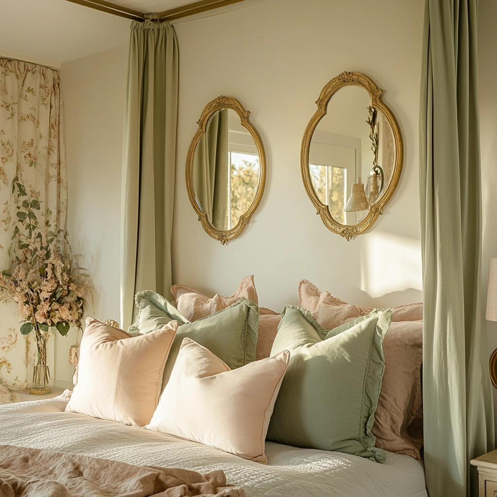 sage farmhouse bedroom 36