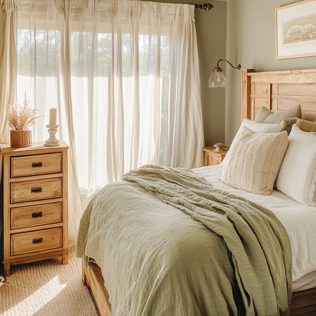 sage farmhouse bedroom 4