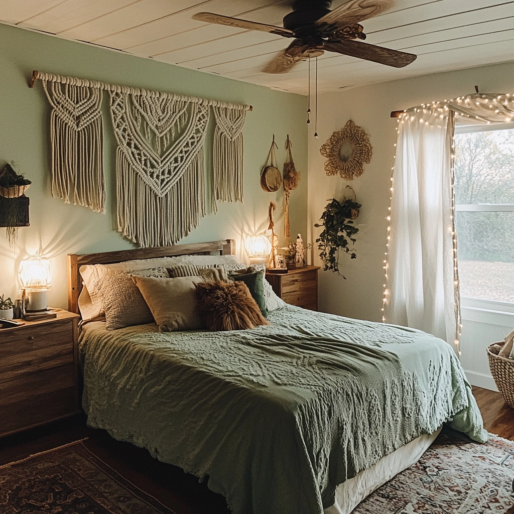 sage farmhouse bedroom 46