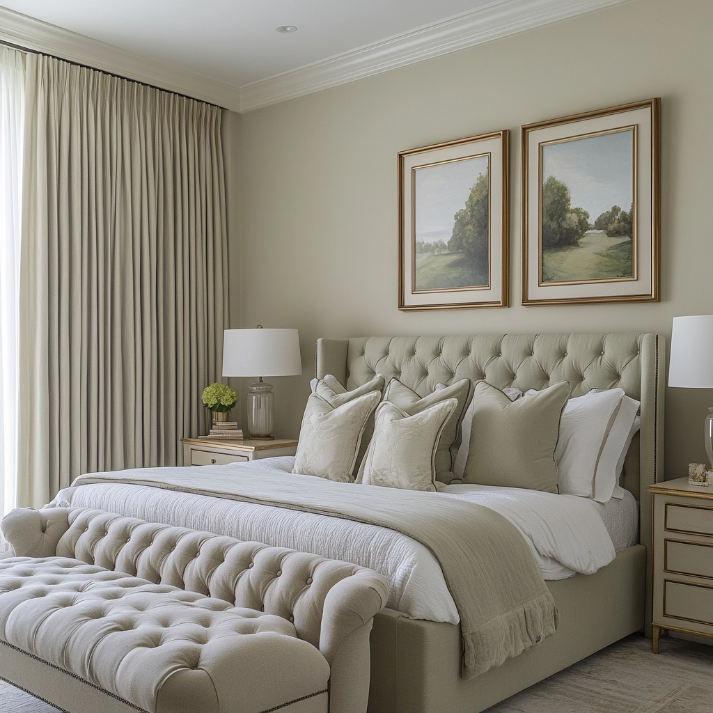 sage farmhouse bedroom 49