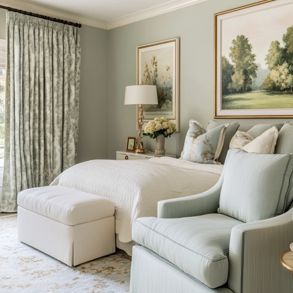 sage farmhouse bedroom 52