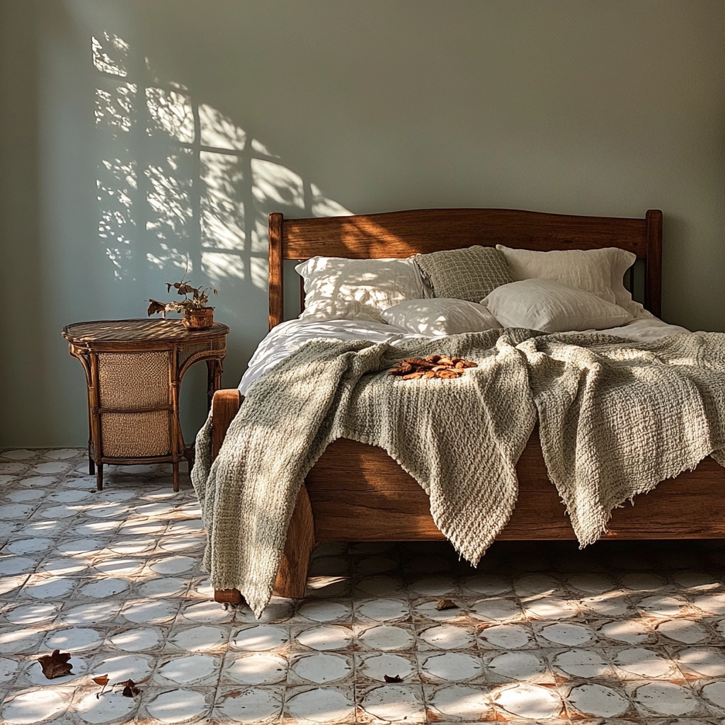 sage farmhouse bedroom 6