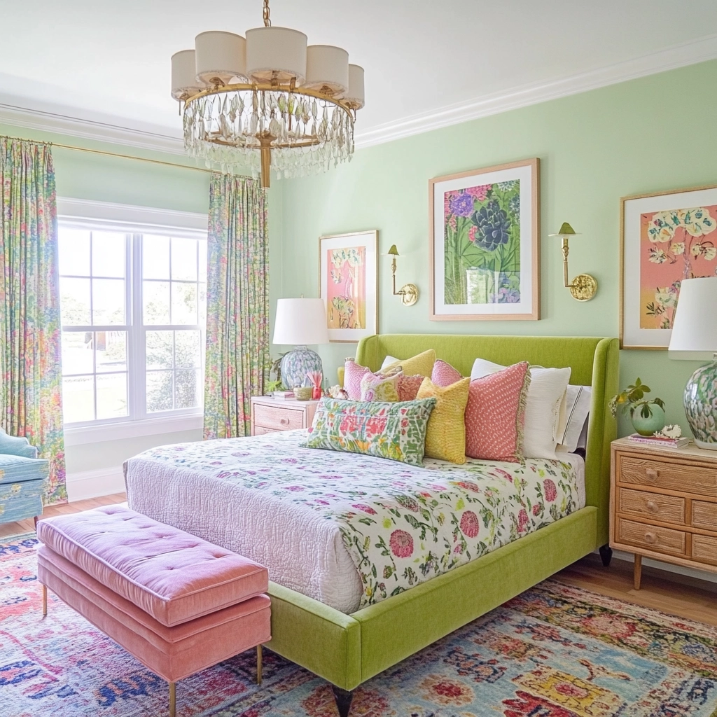 sage farmhouse bedroom 63