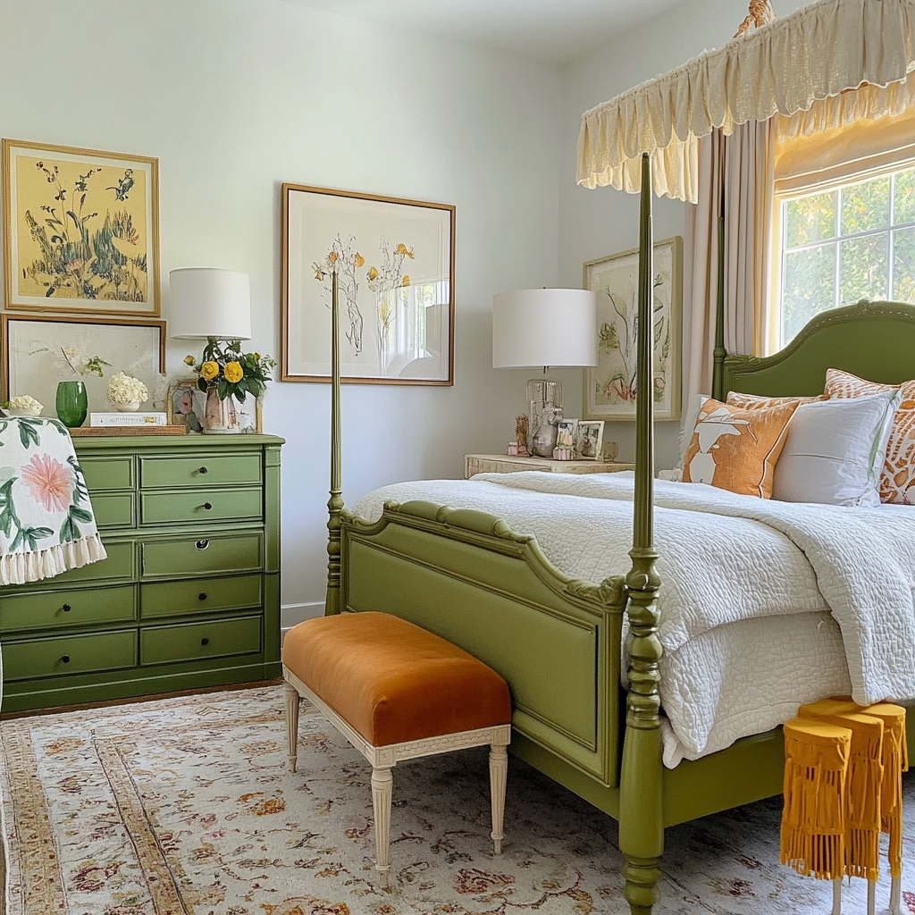 sage farmhouse bedroom 64
