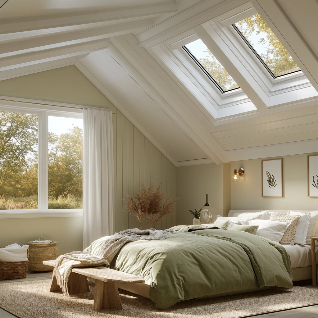 sage farmhouse bedroom 69