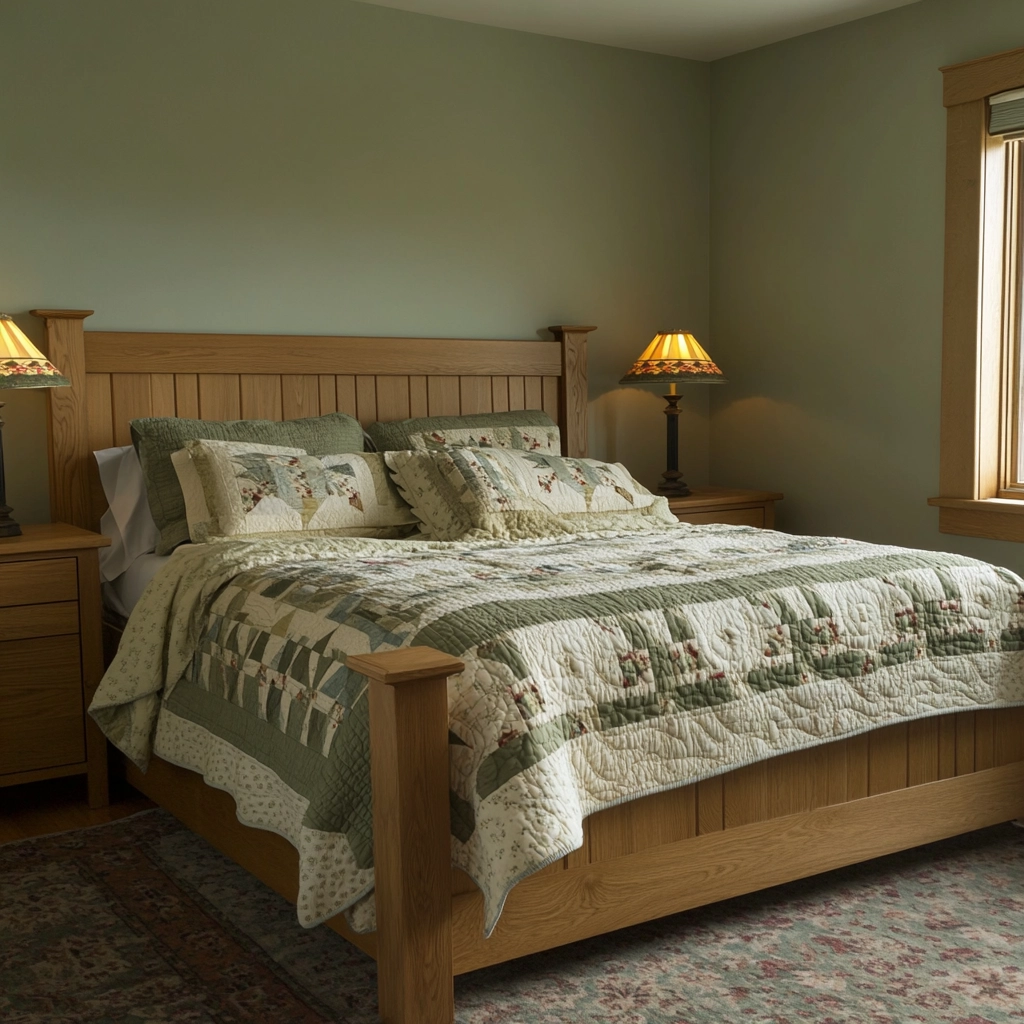 sage farmhouse bedroom 76