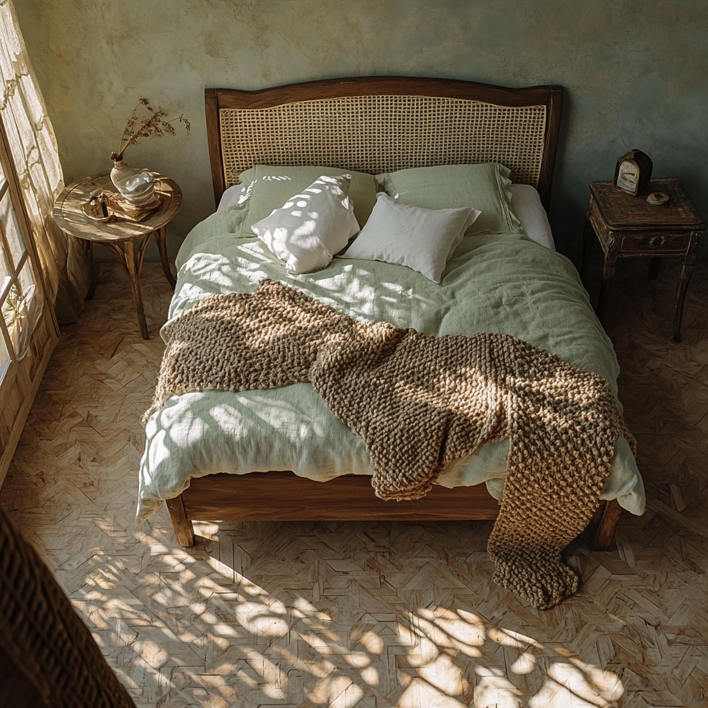 sage farmhouse bedroom 8