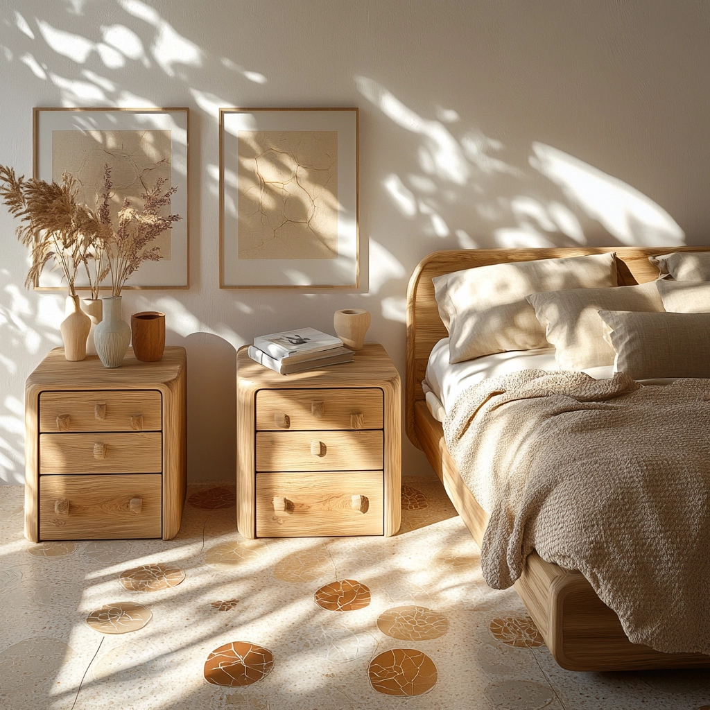scandinavian farmhouse bedroom 13