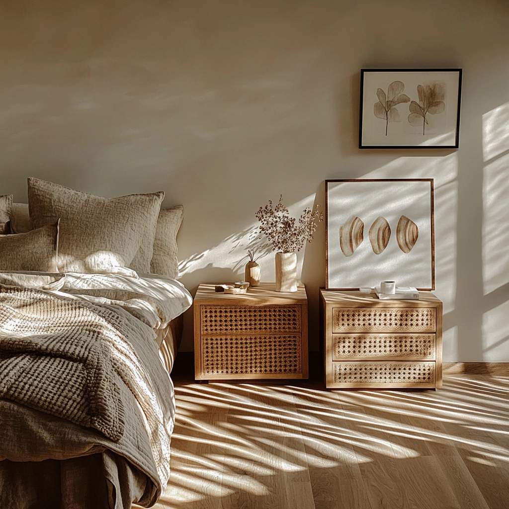 scandinavian farmhouse bedroom 15
