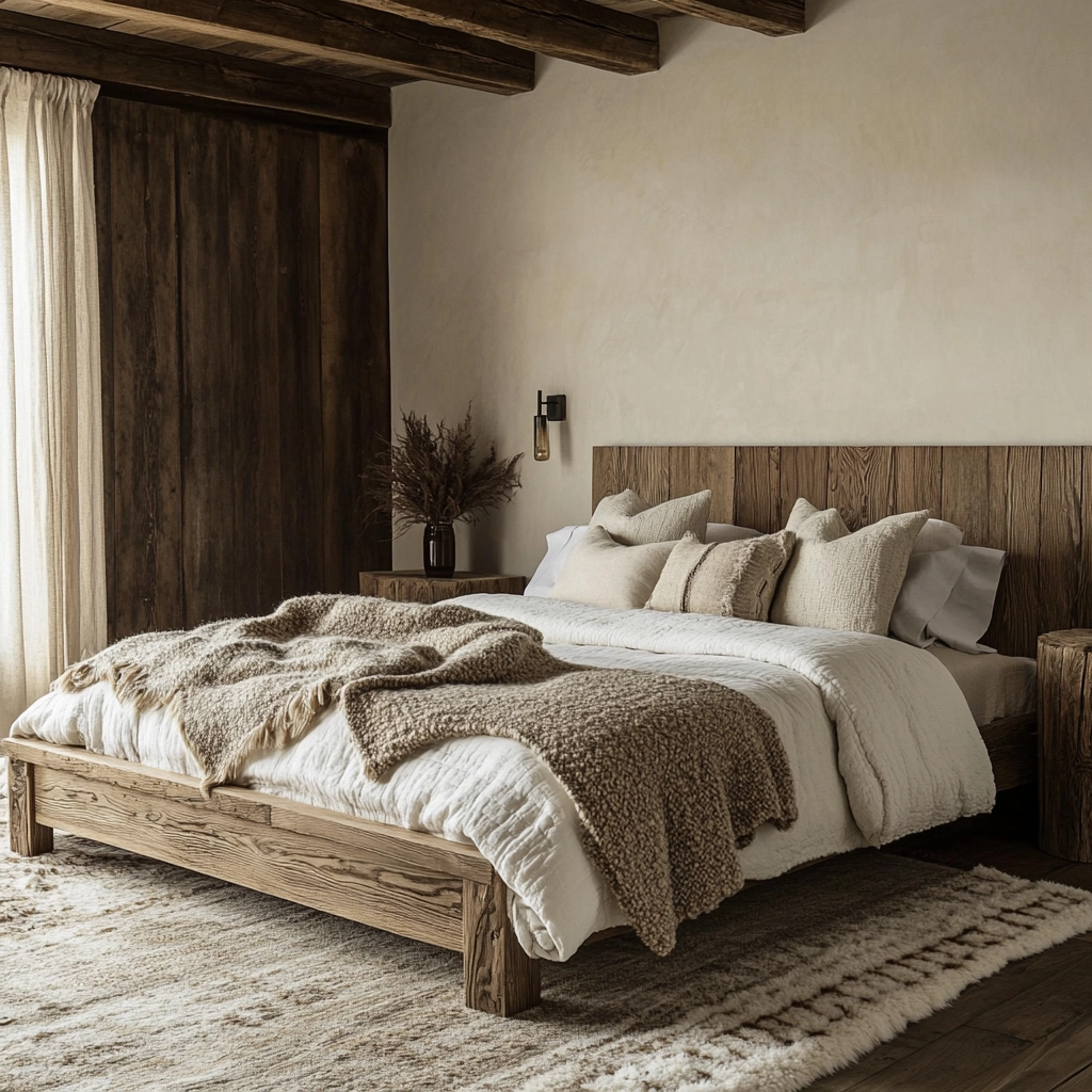 scandinavian farmhouse bedroom 17