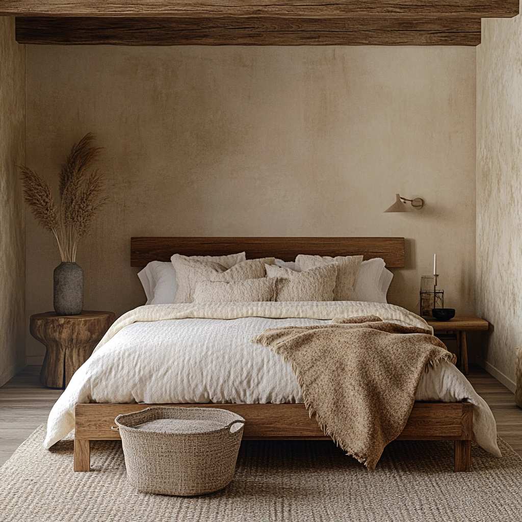 scandinavian farmhouse bedroom 18