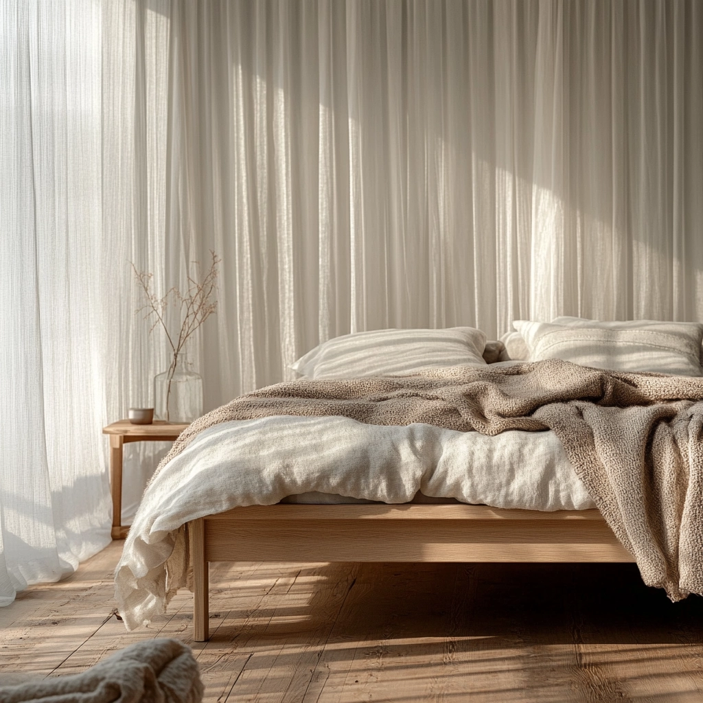 scandinavian farmhouse bedroom 2