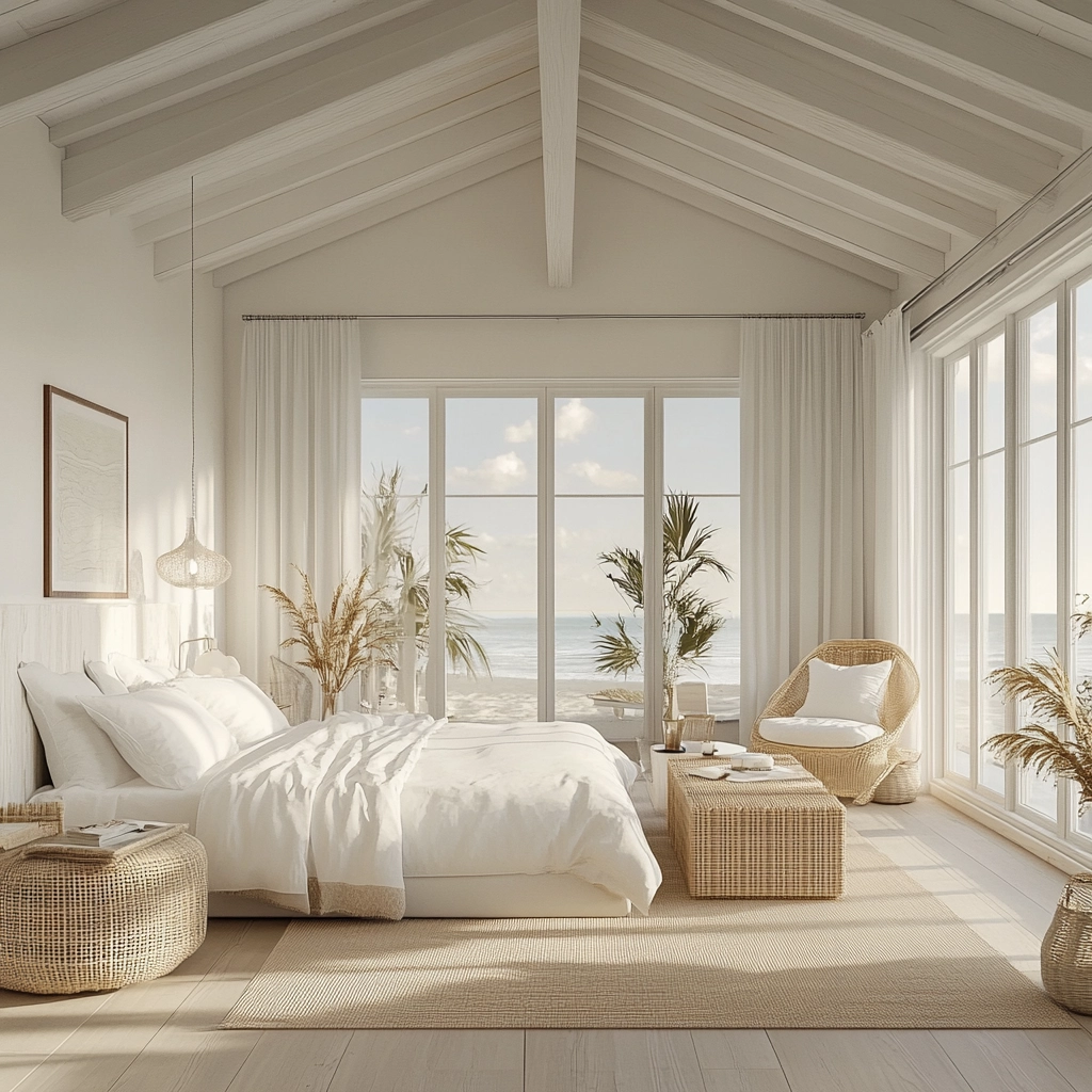 scandinavian farmhouse bedroom 24