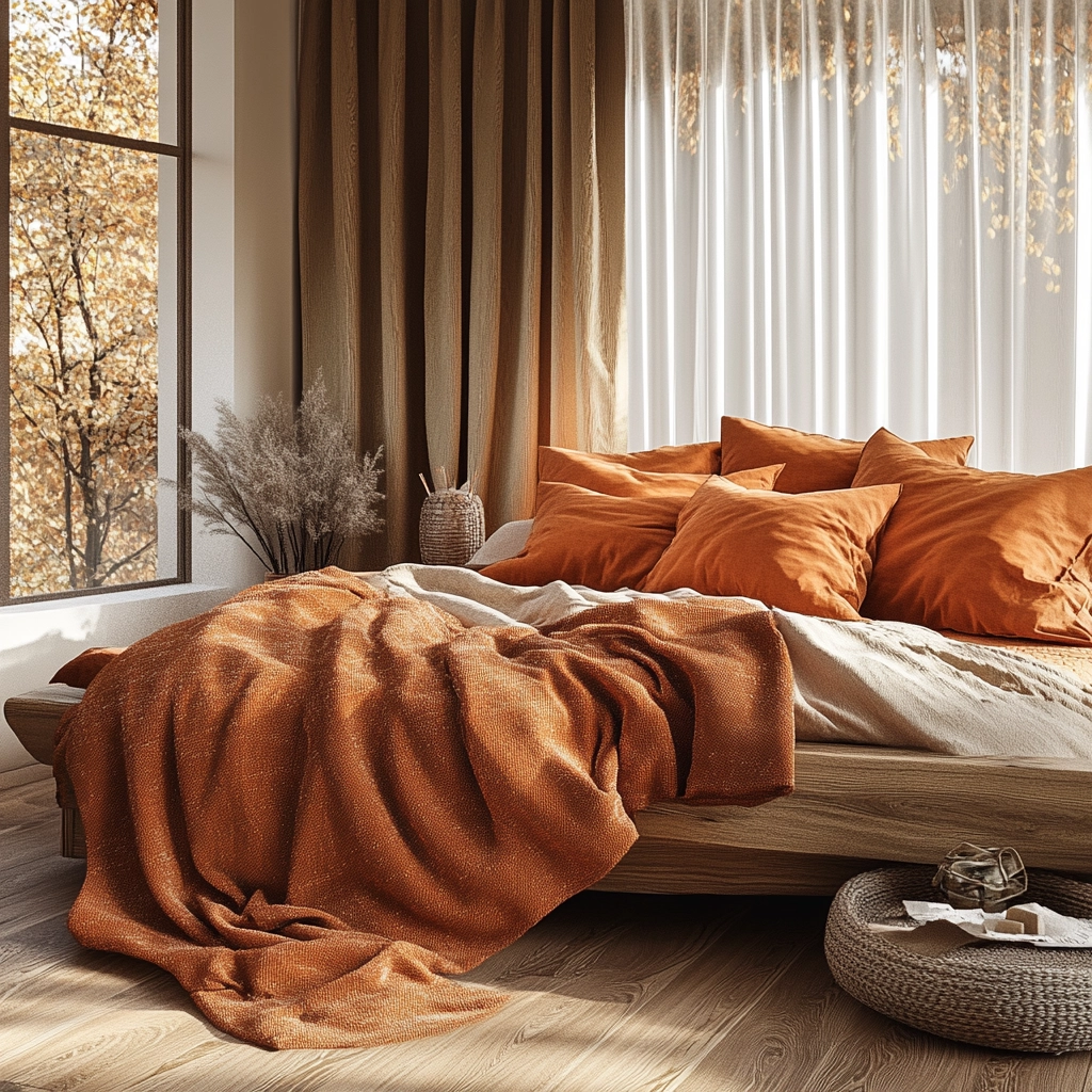 scandinavian farmhouse bedroom 32