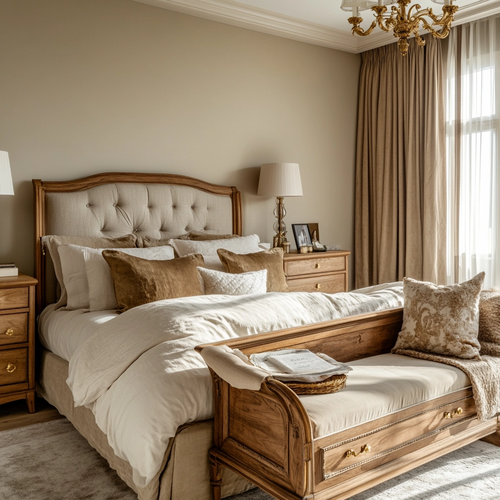 scandinavian farmhouse bedroom 33
