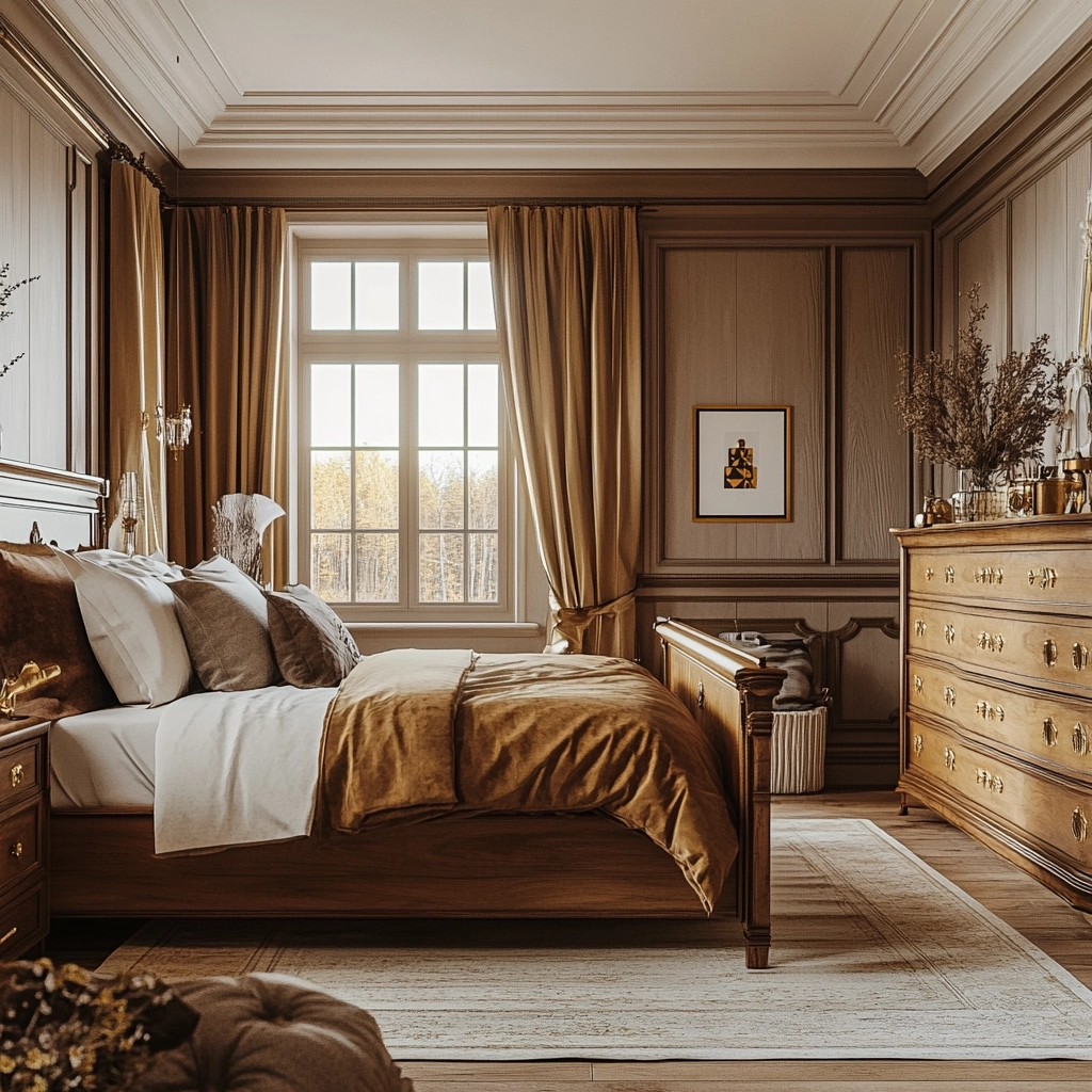 scandinavian farmhouse bedroom 34
