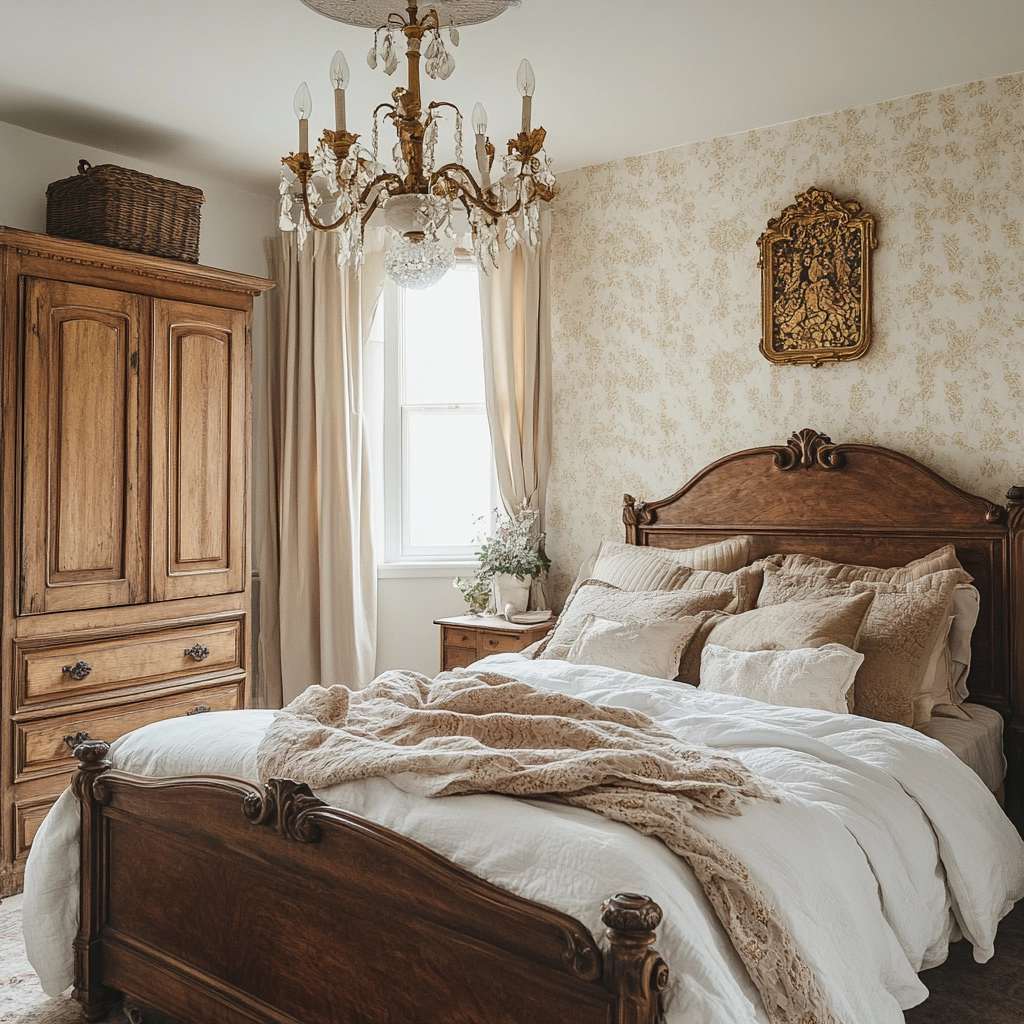 scandinavian farmhouse bedroom 37