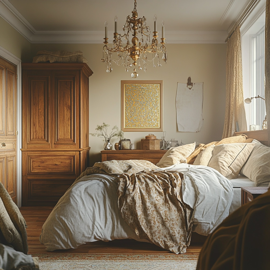scandinavian farmhouse bedroom 39