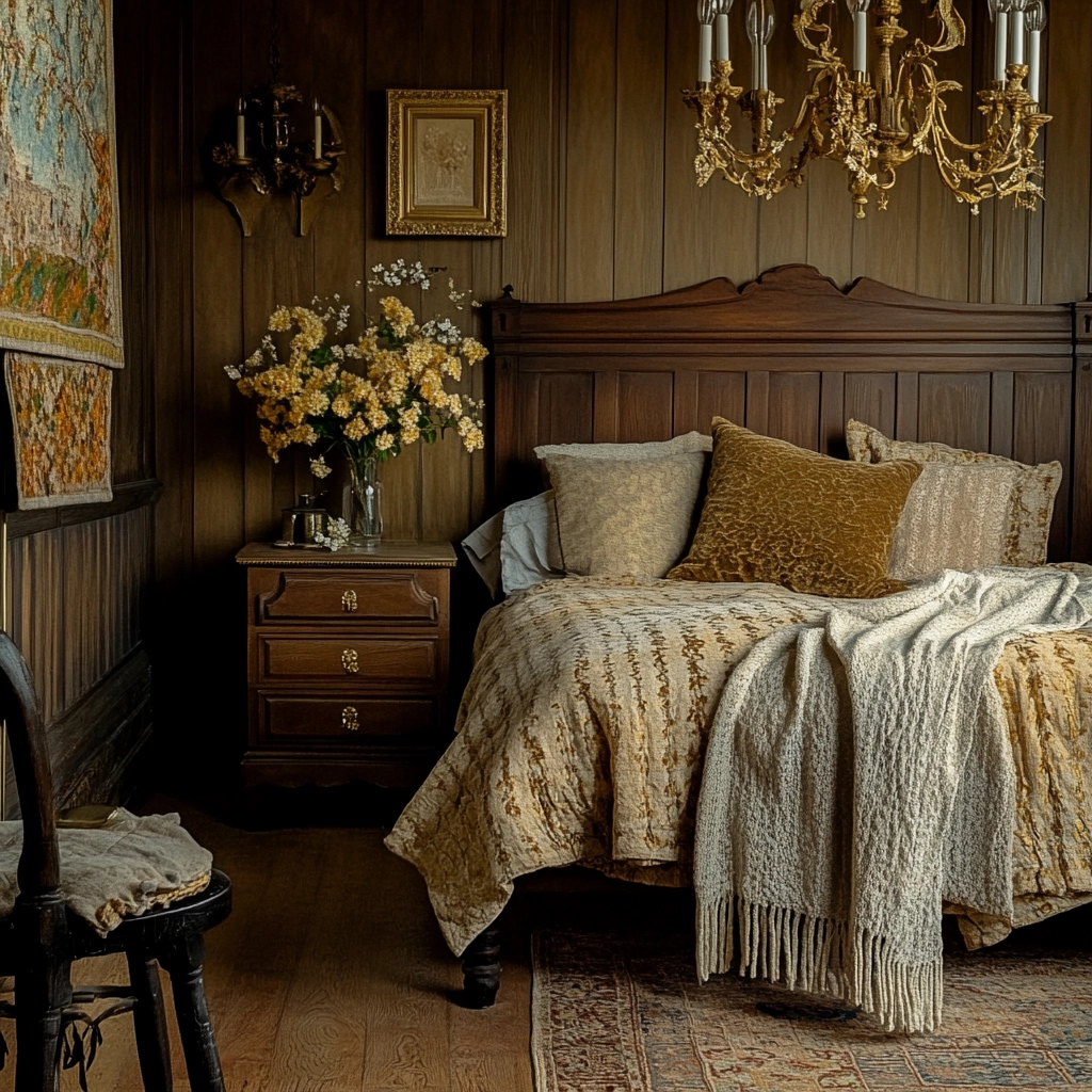scandinavian farmhouse bedroom 40