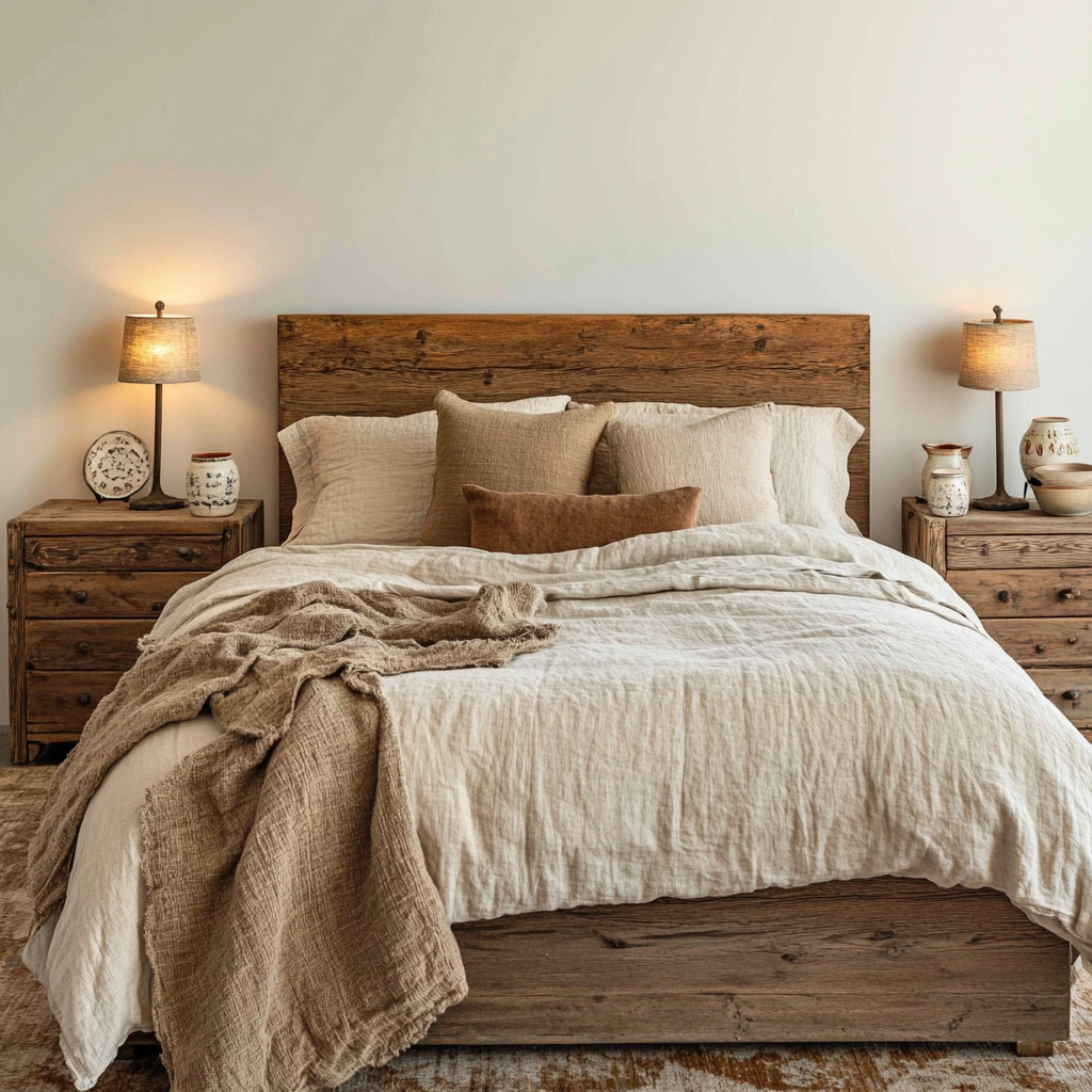 scandinavian farmhouse bedroom 5