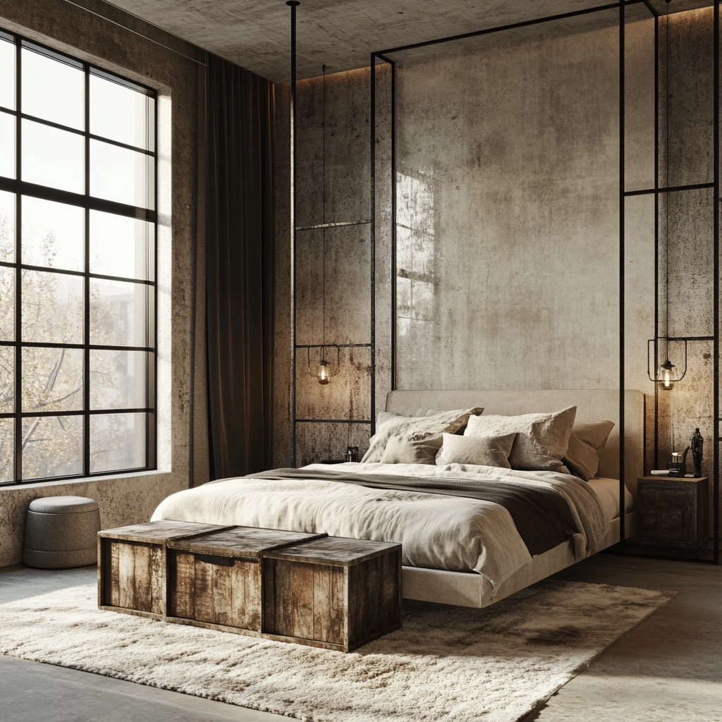 scandinavian farmhouse bedroom 51
