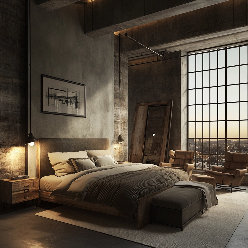 scandinavian farmhouse bedroom 52