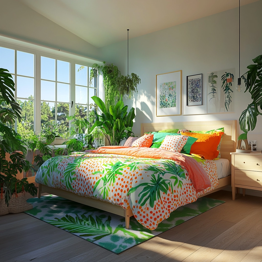 scandinavian farmhouse bedroom 54