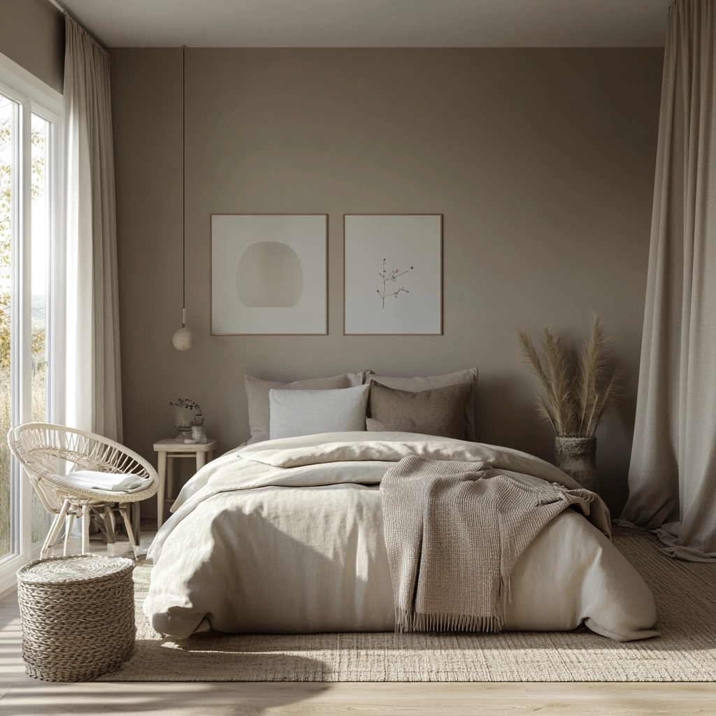 scandinavian farmhouse bedroom 57