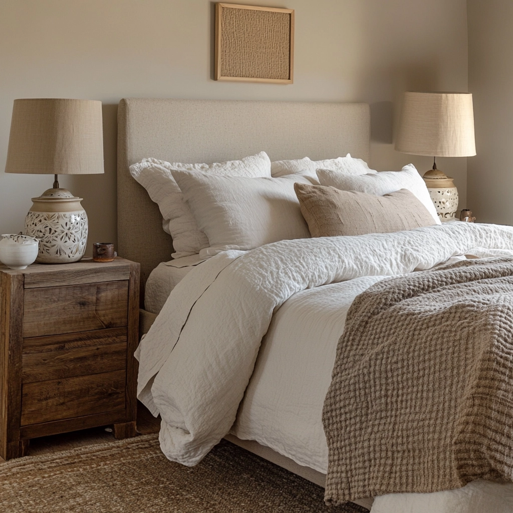 scandinavian farmhouse bedroom 7